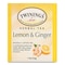 Twinings Tea Bags, Lemon and Ginger, 2.65 oz, 50PK TNA53653 - alternate 4