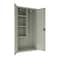 Hirsh Storage Cabinet, 72 in H, 36 in W, Light Gray 24034 - alternate 1