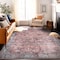 World Rug Gallery Transitional Bordered Vintage Machine Washable Non Slip Area Rug 5 ft x 7 ft Multi 6026MULTI5X7 - alternate 9