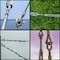 Hyw Products Drop Forged Hot Dipped Galvanized Steel Turnbuckle 3/8in x 6in Eye/Jaw 1011386 - alternate 4