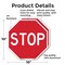 Signmission Stop, 10 inch X 10 inch, Aluminum Metal Signs, 2PK OC-A-2PACK-10-315 - alternate 6