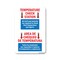 Signmission PSA, Temperature Check Station Spanish, 24in X 18in Peel And Stick Wall Graphic, OS-NS-RD-1824-25433 OS-NS-RD-1824-25433 - alternate 1