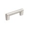 Amerock Composite 3-3/4 inch (96mm) Center-to-Center Satin Nickel Cabinet Pull, 25PK 25VMP37141G10 - alternate 1