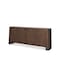 Homeroots 81in Brown Solid Wood Sideboard Soft Close with Four Doors 611028 - alternate 1