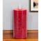 Homeroots 5" Red Flameless Pillar Candle 517689 - alternate 3