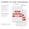 Signmission Nanny, Vinyl Decals Only 24 Inch x 36 Inch, Vinyl Decal, 2PK DSB-2436-2PACK-NANNY - alternate 2