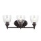 Jonathan Y Marais 22.5" 3-Light Metal/Glass LED Vanity, Oil Rubbed Bronze JYL7470A - alternate 1