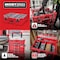 Milwaukee Tool Deep Compartment Box with 2 compartments, Plastic, 7.0 in H x 19.7 in W 48-22-8432 - alternate 10