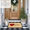 Gardenised Heavy Duty Coco Coir Doormat with Non Slip PVC Baking Embossed Design, Hearty Welcome QI004884 - alternate 5