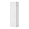 Homeroots 21" White Accent Cabinet With Six Shelves 518205 - alternate 1