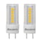 Bulbrite 40-Watt Equivalent Dimmable Clear T4 Wedge G4 LED Light Bulb, 3000K, 2PK 862142 - alternate 1