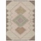 Homeroots 3' X 5' Brown Copper And Fern Green Geometric Washable Indoor Outdoor Area Rug 631897 - alternate 7