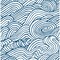 A-Street Prints Mare Navy Wave Wallpaper 2744-24132 - alternate 1