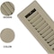 Sierra Grates 2 in. H X 10 in. W 2-Way 45 Degree Louvered, Steel, Brown Floor Register TWF210-BRN - alternate 2