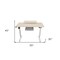 Homeroots 55" Adjustable Beige Standing Desk 558235 - alternate 4