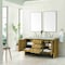 James Martin Vanities Hudson 60'' D Vanity, Light Natural Oak w/ Victorian Sil Top w/FreePower Wireless Charger 435-V60D-LNO-FVSL - alternate 9