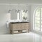 James Martin Vanities Breckenridge 60" Double Vanity, Whitewashed Oak, w/ 3 CM Phantome Eclos Top 330-V60D-WWO-3PHT - alternate 7