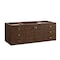 James Martin Vanities Amberly 60" Single Vanity, Mid-Century Walnut, w/ 3 CM Phantome Eclos Top 670-V60S-WLT-3PHT - alternate 7