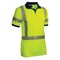 Reflective Apparel ANSI Type R Class 3 Short Sleeve Polo Shirt with 3M Scotchlite Comfort Trim 334CT-LN-3X - alternate 3
