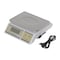 Vestil Aluminum/Stainless Steel Parts Scale 12 In. x 11 In. x 4-1/2 In. 66 Lb. Capacity White BDSC-66 - alternate 1