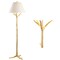 Jonathan Y Arbor 63.5" Faux Bois Resin LED Floor Lamp, Gold Leaf JYL3070A - alternate 7