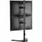 Rocstor ERGOREACH EP7 PREMIUM DUAL SCREEN MONITOR STAND- POLE MOUNT - UP TO TWO 32DISPLA Y10N009-B1 - alternate 8