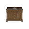 James Martin Vanities Brookfield 48 in. Single Vanity, Honey Oak w/ 3 CM Parisien Bleu Silestone Top 547-V48-HNO-3PBL - alternate 1