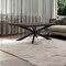 Homeroots 55" Brown And Black Solid Wood And Metal Coffee Table 520647 - alternate 5