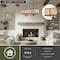 Vaxcel Berens Matte Black Farmhouse Chandelier Island Pendant Light Fixture Rattan Cane H0308 - alternate 7