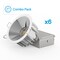 Infibrite 36 Deg Angle 4In 5CCT Selectable White 12 Watt 960LM 0-10V Dimmable LED Light 120-277V, 6PK IB-016-8-12W-10V-6PK - alternate 1