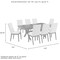 Crosley Hayden 9-Piece Dining Table Set For 8 KF13073SL - alternate 8