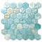 Apollo Tile Verre 11.7 in. x 11.8 in. Matte Blue Glass Mosaic Wall and Floor Tile 9.6 sq ft/case - 10 pack SEA88HX04AQA - alternate 4