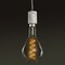 Bulbrite 4WLED PEAR SHAPED GRAND, 2200K FILAMENT W/ WHITE MARBLE PENDANT, WHITE STRING 810174 - alternate 1