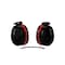 3M Peltor Peltor Optime 105 Behind-the-Neck Ear Muffs, 29 dB NRR, Passive, General Purpose, Black/Red H10B - alternate 1