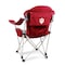 Picnic Time Family Of Brands NCAA Indiana Hoosiers Reclining Camp Chair - Beach Chair for AdultsDark Red 803-00-100-674-0 - alternate 1