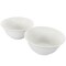 Gibson Home 2 Piece 7.5 Inch Ceramic All-Purpose Round Bowl Set in White 122924.02 - alternate 4