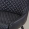 Homeroots Set of Two Black Faux Leather and Wood Dining Side Chairs, 2PK 716267 - alternate 4