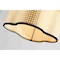 Vidalite Gal 1-Light Pendant with Rattan Shade, Stitched Velvet Detailing, Adjustable Hanging Height CE1008603 - alternate 4