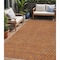 Homeroots 5' X 8' Brown Gray And Gold Polka Dot Washable Indoor Outdoor Area Rug 599071 - alternate 1