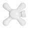 Westbrass Supply Kit, 1/2" IPS x 3/8" OD x 12" Corrugated in powder coating White D103K12X-50 - alternate 6