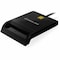 Iogear USB Smart Card Reader (Non-TAA) - Contact - Cable - USB 2.0 - Black GSR212 - alternate 1