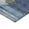 Homeroots 3' X 5' Navy Blue Gold And Silver Geometric Washable Indoor Outdoor Area Rug 618751 - alternate 8