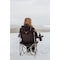 Picnic Time Family Of Brands NCAA Texas Longhorns PTZ Camp Chair - Beach Chair with Carrying Bag, Black 804-00-179-194-1 - alternate 2