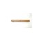 Renown 24" Polypropylene Broom Fine Sweep Flagged With 3" Trim Gray FC24G - alternate 3