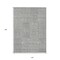 Homeroots 10' X 14' Gray And Ivory Geometric Washable Indoor Outdoor Area Rug 596937 - alternate 7