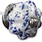 Homeroots Set of Twelve Blue And White Ceramic Drawer Pull Knobs, 12PK 358099 - alternate 5