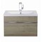 Cutler Trough Collection 24 in Wall Mount Modern Bathroom Vanity - Organic FV-TR-ORGANIC24 - alternate 1