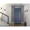 Vdomdoors Steel Door Deux 0729 Gray Graphite Transom Window Stainless Inserts Single Modern Painted-W36xH80+1 DEUX0729EXD-GRE-W36 x H80+16-Right-hand Inswing - alternate 4