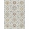 Homeroots 10' X 14' Ivory Brown And Gray Damask Washable Indoor Outdoor Area Rug 599429 - alternate 5