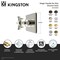Kingston Brass Single-Handle Six-Way Diverter Valve with Square Trim Kit, Polished Brass KS4042NX - alternate 2